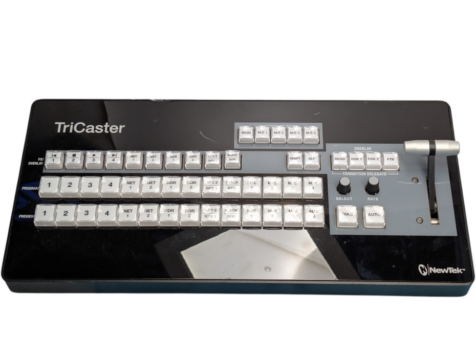 NewTek TriCaster Mini HD-4 with Mini Control Surface Media Production READ -