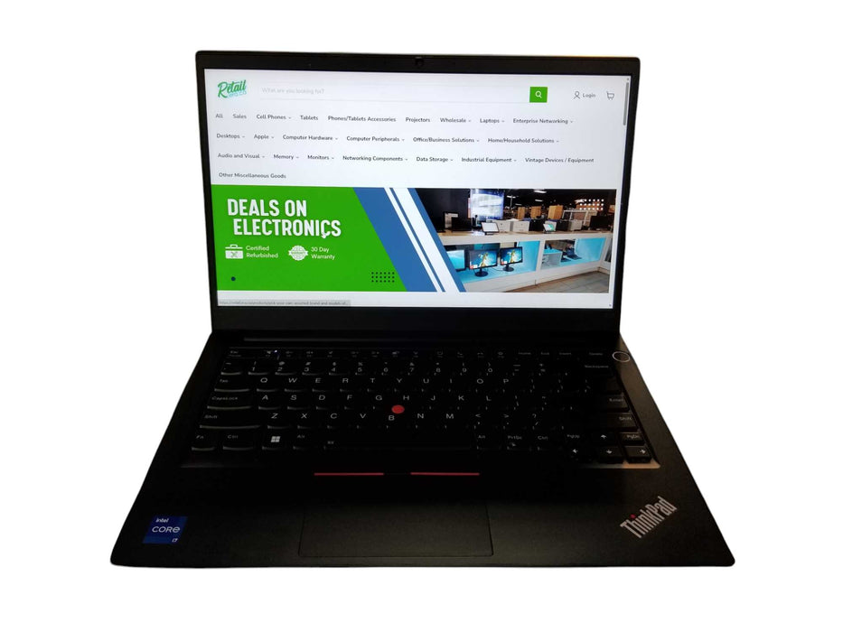 Lenovo ThinkPad E14 Gen 2 Core i7-1165G7@2.80GHz 16GB RAM 256GB NVMe  Lap200