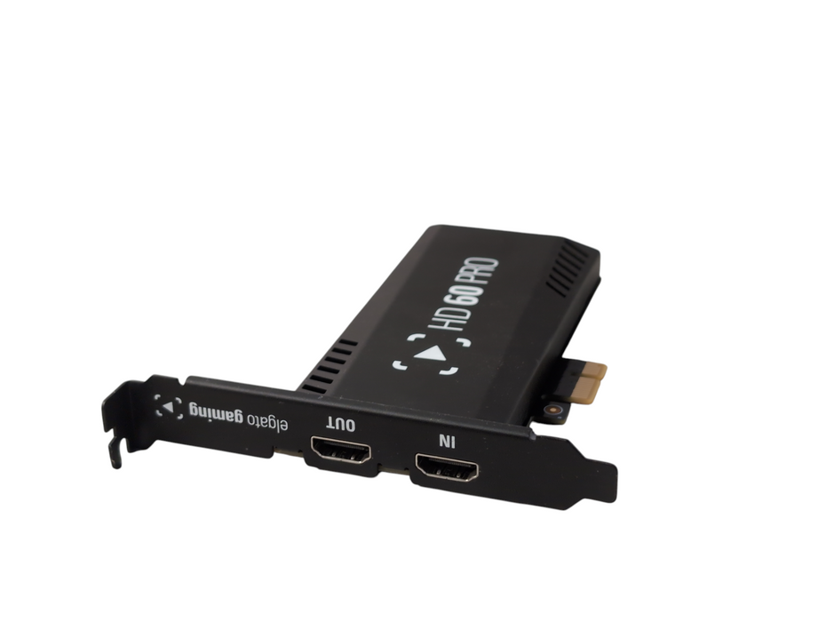 Elgato HD 60 PRO PCIe Streaming recording capture card 2GC309901002  -