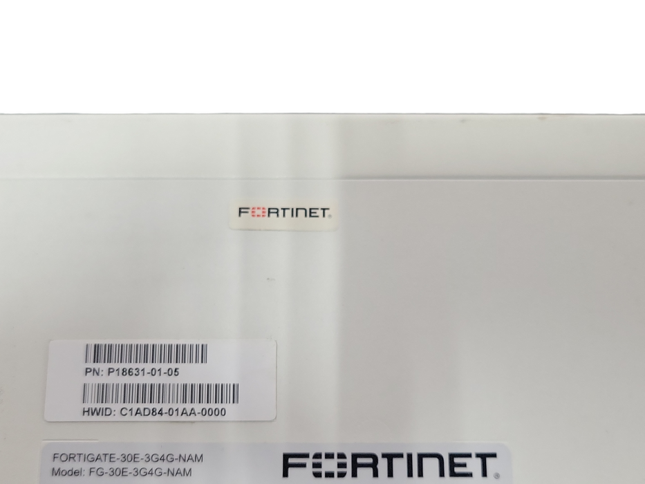 FortiGate Fortinet FG-30E-3G4G LTE FW Security Appliance, READ _