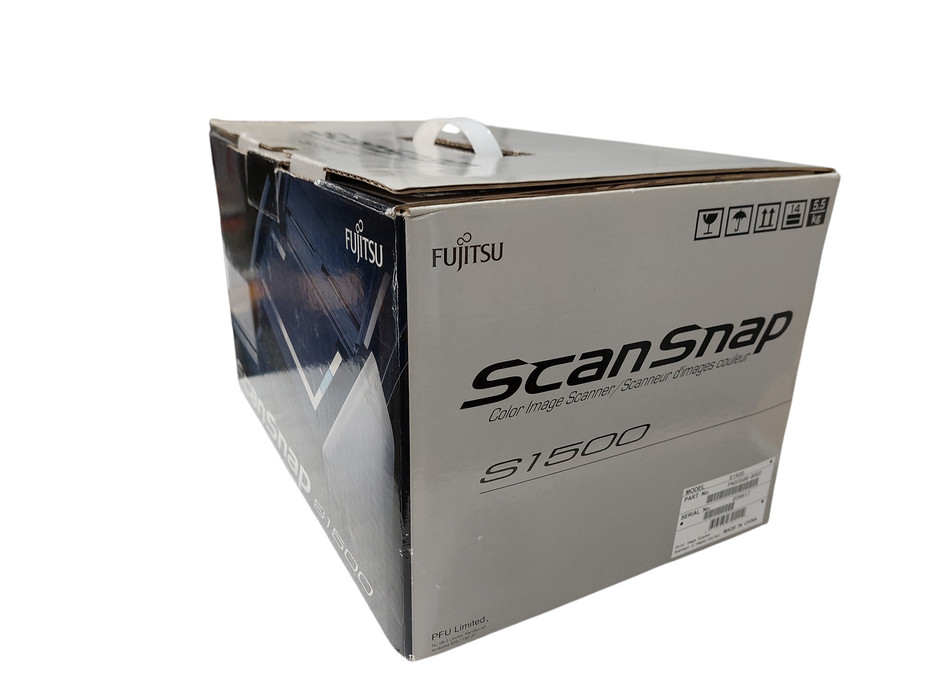 Fujitsu ScanSnap Color Image Scanner S1500  =