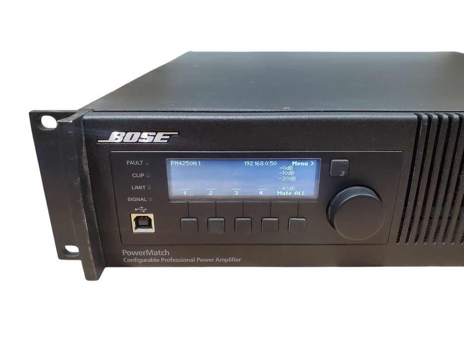 BOSE PowerMatch PM4250 - Configurable Professional Power Amplifier