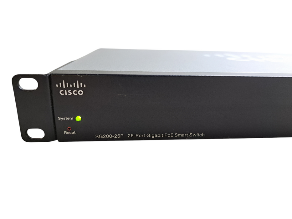 Cisco SG200-26P | 26-Port Gigabit PoE Smart Switch )