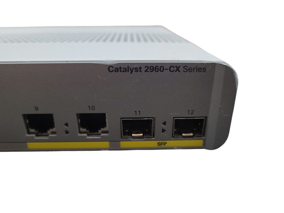 Cisco WS-C2960CX-8TC-L V04 | 8-Port Gigabit Managed Silent Switch w/ 2x SF !