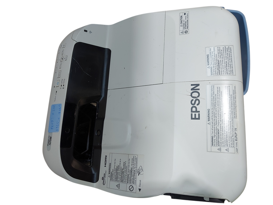 EPSON POWERLITE 575W H603A 3LCD PROJECTOR WXGA | 1072 Hours Left