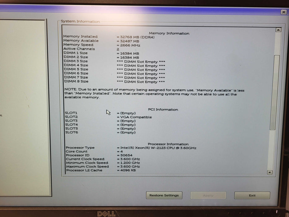 Dell Precision 5820 | Xeon W-2123 @3.60GHz, 32GB DDR4, Quadro P4000, 950W $