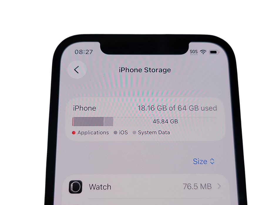 Apple iPhone 12 - 64GB - Black [A2402] (