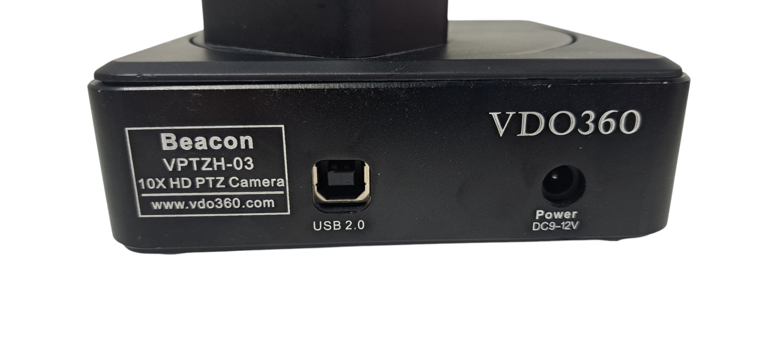 VDO360 TeamCam Video Conferencing Camera VPTZH-05 W/ Power Adapter