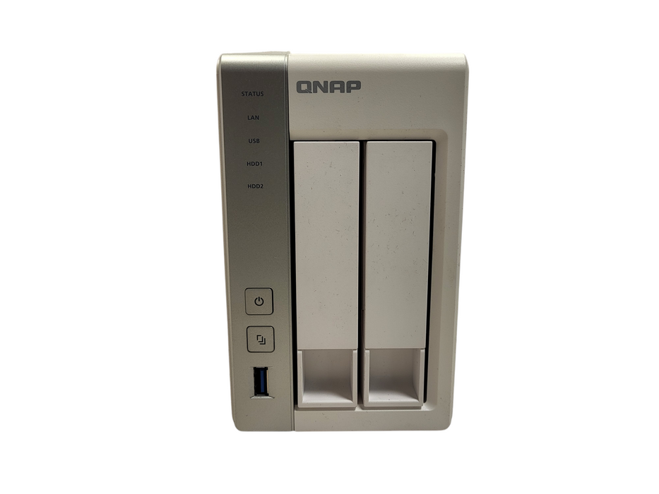 QNAP TS-231 SATA 2-BAY PERSONAL CLOUD NAS SERVER w/ 1x 3TB HDD $