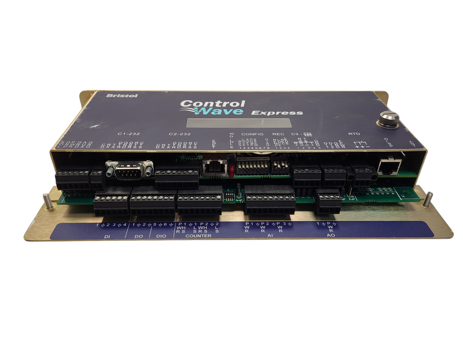 BRISTOL CONTROL WAVE EXPRESS 11A86000 SCADA Remote Terminal Unit (RTU) READ Q$