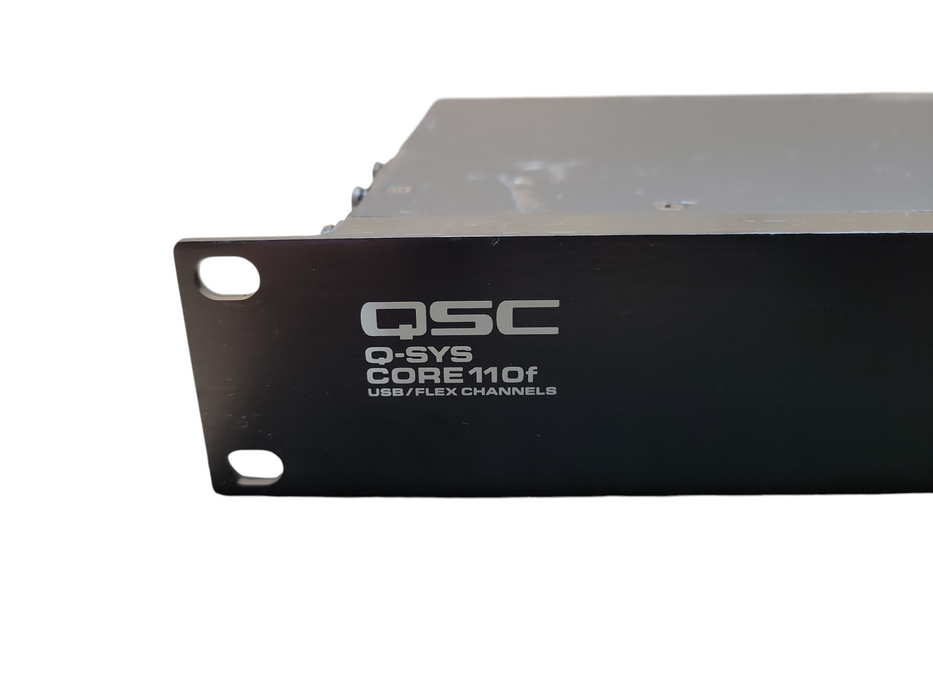 QSC Q-SYS Core 110F USB/Flex Channel Audio DSP !
