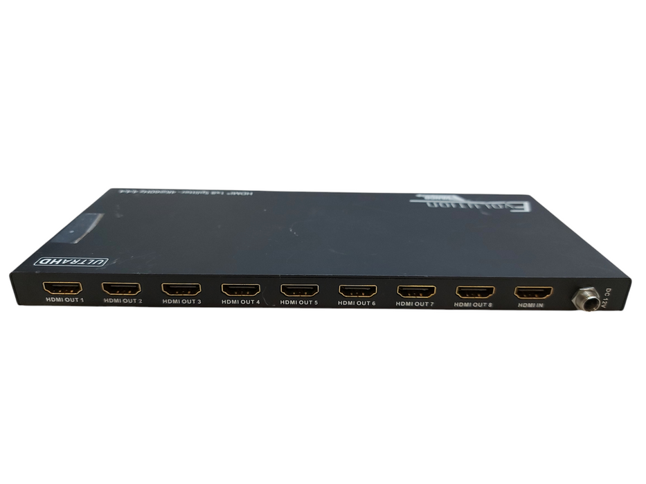 Vanco Evolution EVSP4K18 Premium 1X8 4K@60Hz HDMI Splitter