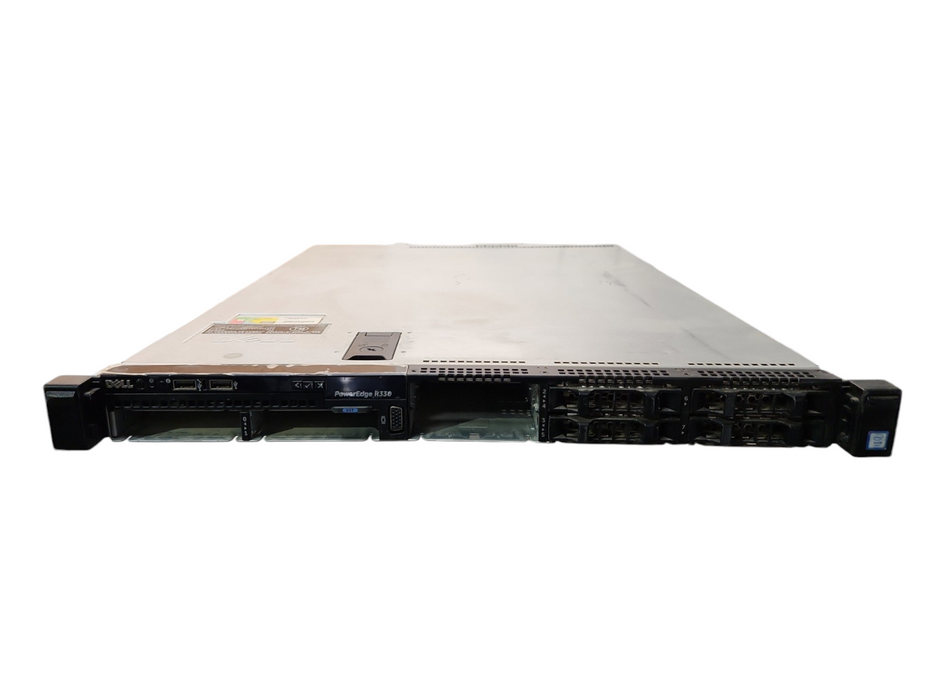 Dell PE R330 1U 8x 3.5", Xeon E3-1240v5 3.50GHz, 32GB DDR4, H330, 2x PSU