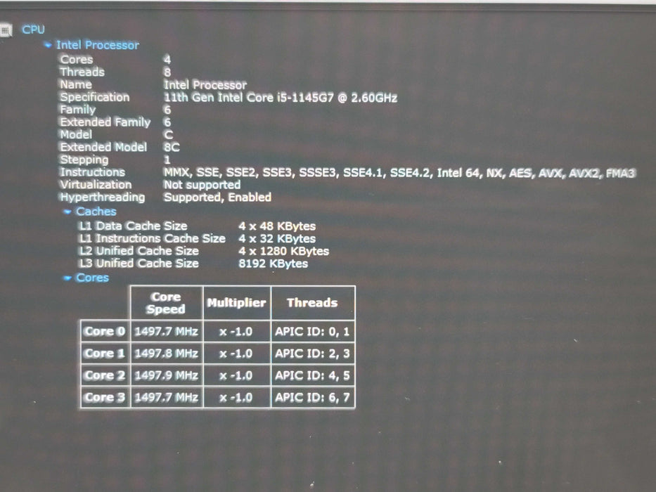 Dell Latitude 5320 2-in-1 i5-1145G7 8GB RAM 256GB NVMe  β Lap200