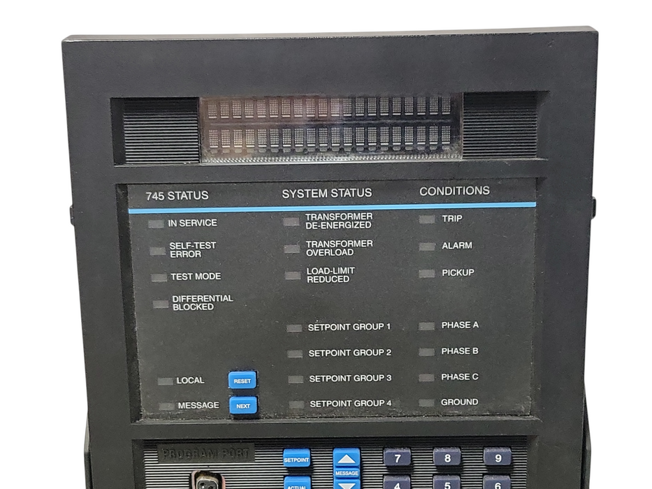 GE Power Management SR745 transformer relay 745-W2-P5-G5-HI-R _