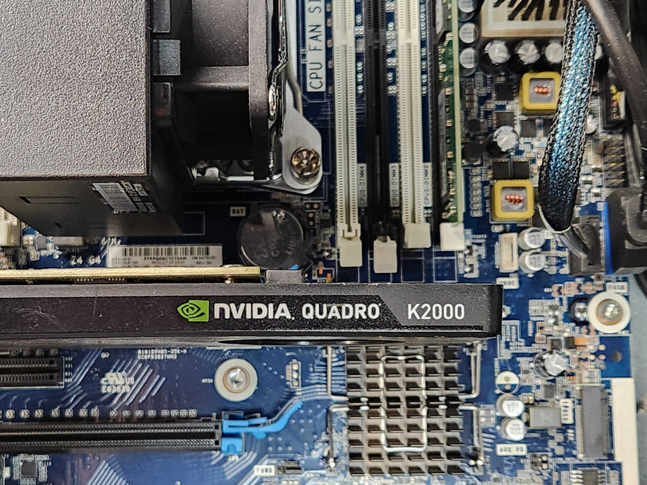 HP Z4 G4 Workstation, Xeon W-2133 3.60GHz, 16GB DDR4, K2000 GPU