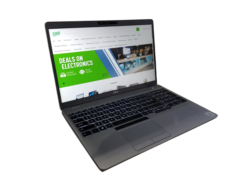 Dell Latitude 5511 Core i5-10850H @2.70GHz 16GB RAM 256GB NVMe w/Adapter   Lap200
