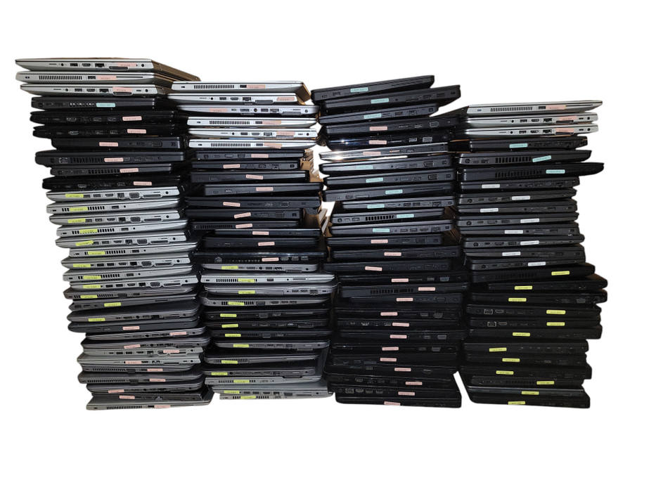 Lot 114x B/C-Grade Dell/HP 6-9Gen Laptops (HDLC7-18)