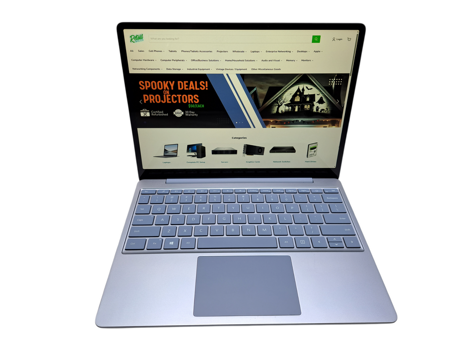 Microsoft Surface Laptop Go Touch Intel Core i5-1035G1 8GB Ram 256GB NVMe ) Lap200