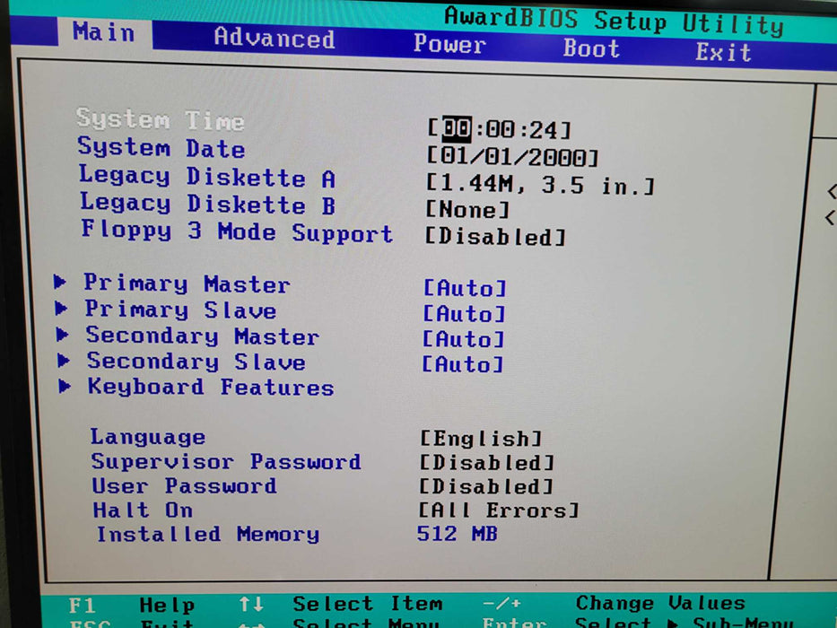 Vintage Desktop - AMD Duron 1300MHz 512MB RAM NO HDD 300W PSU %