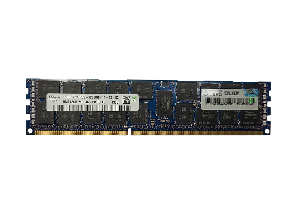 Various brands 16GB 2RX4 PC3-12800R Server Memory  Q$