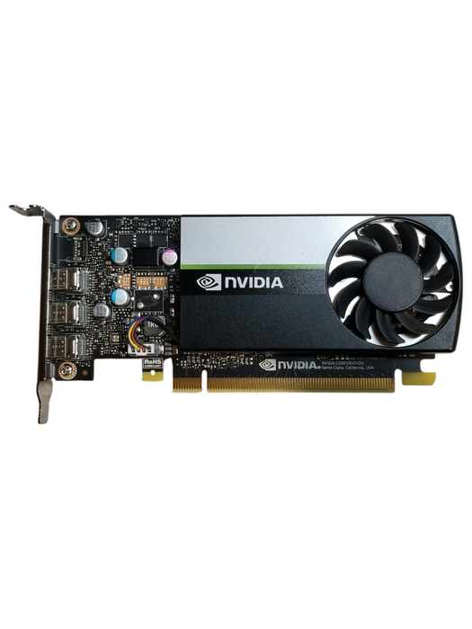 Nvidia T400 4GB GDDR6 3x Mini DP - Graphics Card Low Profile