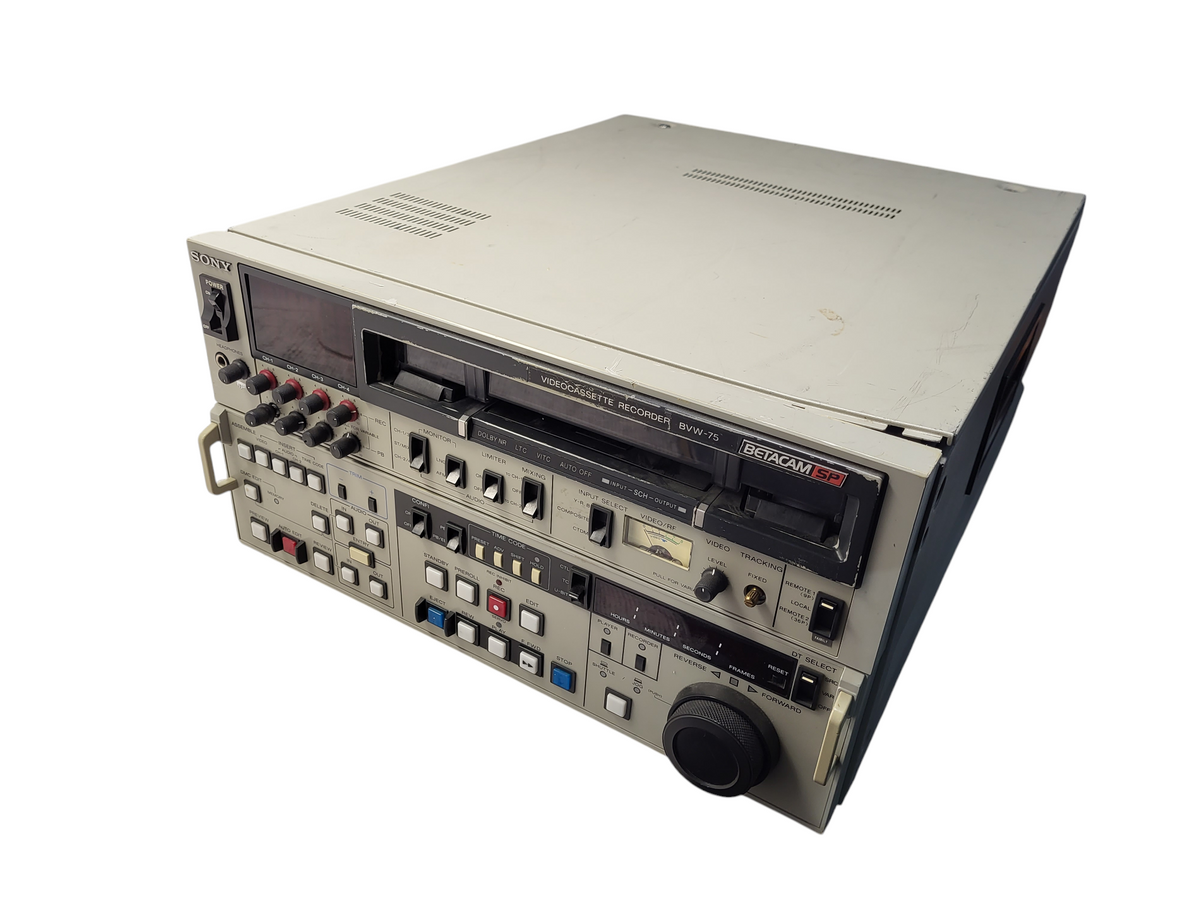 Sony Betacam SP BVW-75 Studio Editor Video Cassette Recorder READ