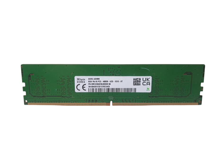 SK Hynix 8GB DDR5 1Rx16 PC5-4800B UDIMM Desktop Memory RAM HMCG66AEBUA084N )
