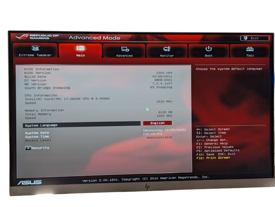 Custom PC ROG Maximus IV EXTREME Intel Core i7-2600K 8GB RAM 500GB SSD  -