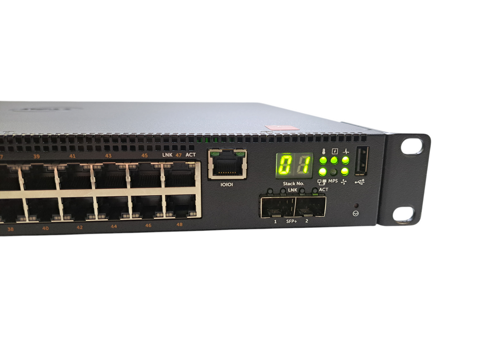 Dell N2048P | 48-Port Gigabit PoE+, 2x 10G SFP+ Managed Switch Q