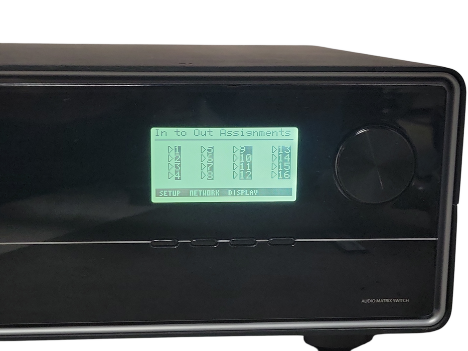 Control4 Amplifier C4-1652-E-B Audio Matrix Switch, No Remote _