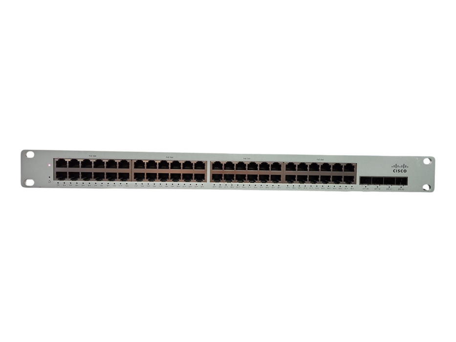 Cisco Meraki MS210-48FP-HW 48-Port Gigabit PoE+ 4xSFP Switch, Unclaimed