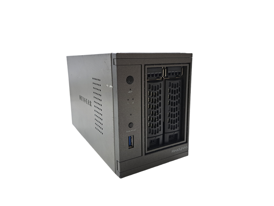 NetGear ReadyNAS RNDU2200-100NAS | 2-Bay Network Storage | 2x 4TB HDD's