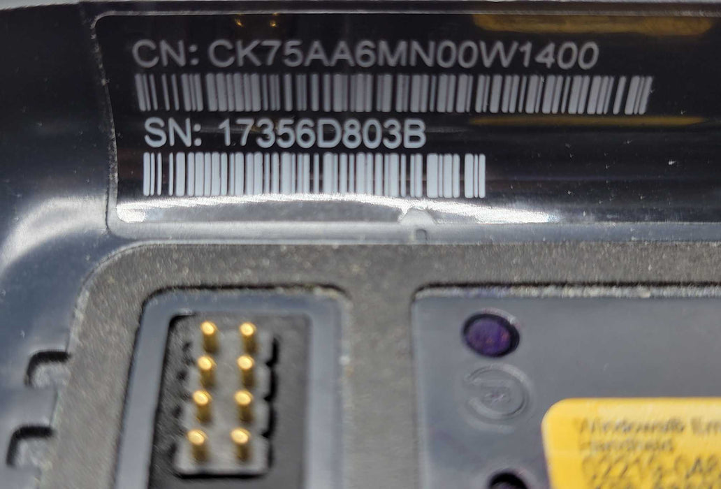 Honeywell Intermec CK75 CK75AA6MN00W1400 Barcode scanner, READ Q_