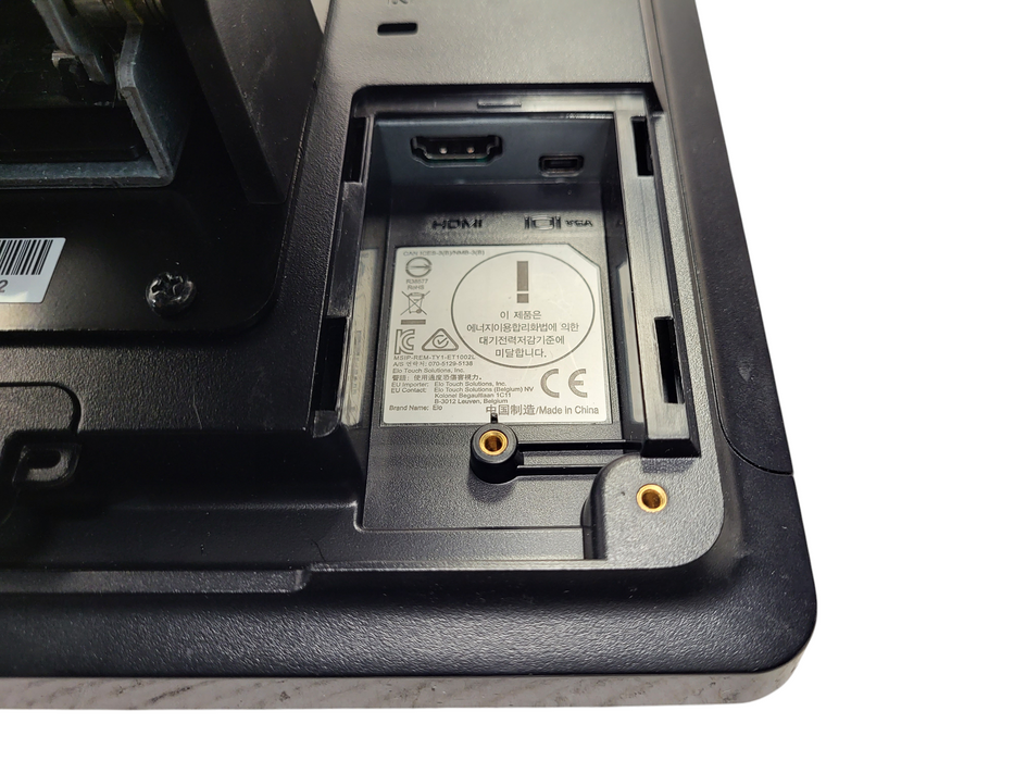 Elo 10" Touchscreen LCD Monitor - ET1002L-2UWC-1-G (Customer Display) w Stand $