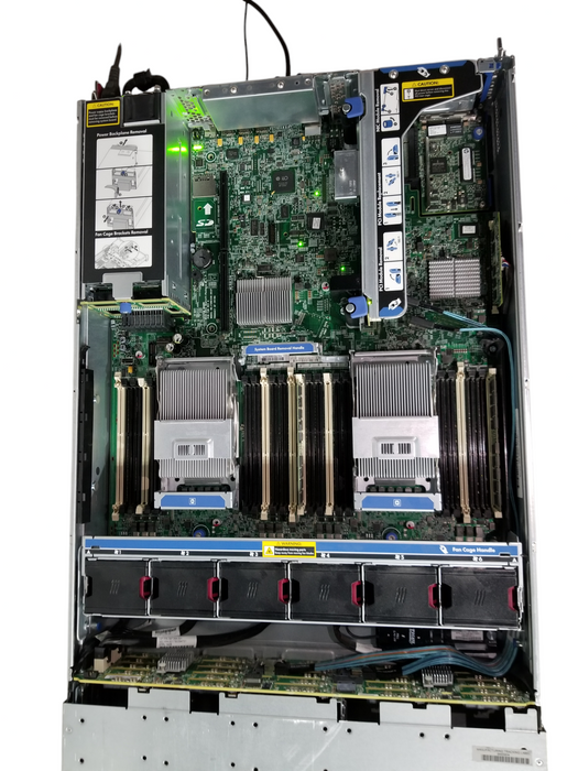 HP ProLiant DL380p Gen8 2U Xeon E5-2640 v2 32GB P420i 2x750W PSU