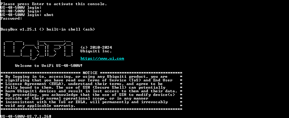 Ubiquiti UniFi US-48-500W | 48-Port Gigabit PoE+ Switch w/ 2x 10G SFP+ )