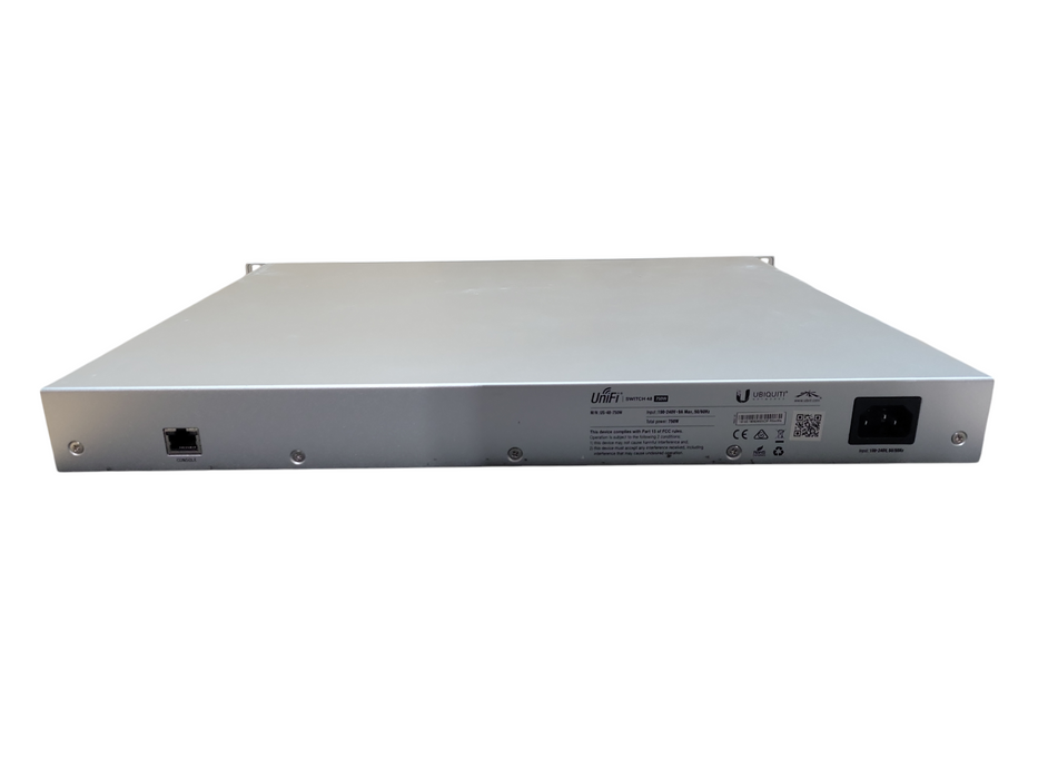 UniFi 48 Port w/Smart PoE US-48-750W Gigabit Ethernet Switch Ubiquiti *READ !
