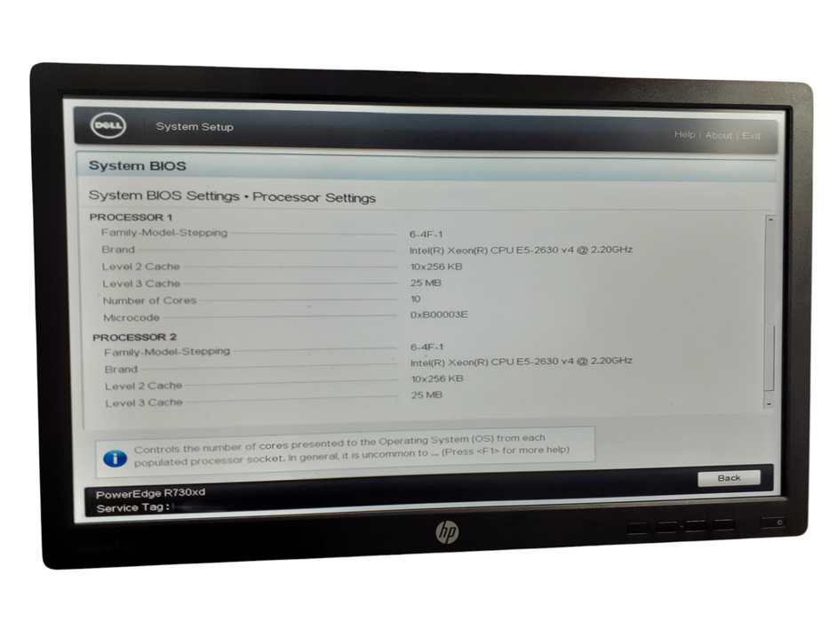 Dell PowerEdge R730xd 2x Xeon E5-2630 v4 @2.20GHz 64GB RAM PERC H330P mini
