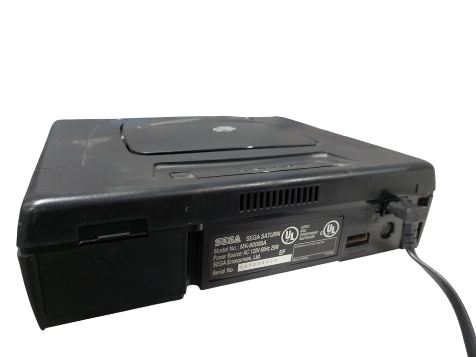 Sega Saturn ( Parts ) Model: MK-80000A Black  =