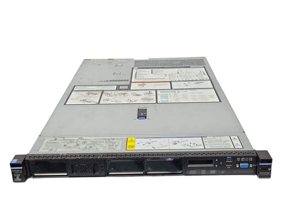 Lenovo SystemX 3550 M5 1U 8x2.5", 2x E5-2640V3 2.60GHz, 64GB RAM, M5210 _