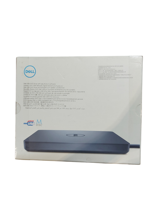 Lot 2x Dell External USB Slim DVD +/- RW Optical Drive DW316