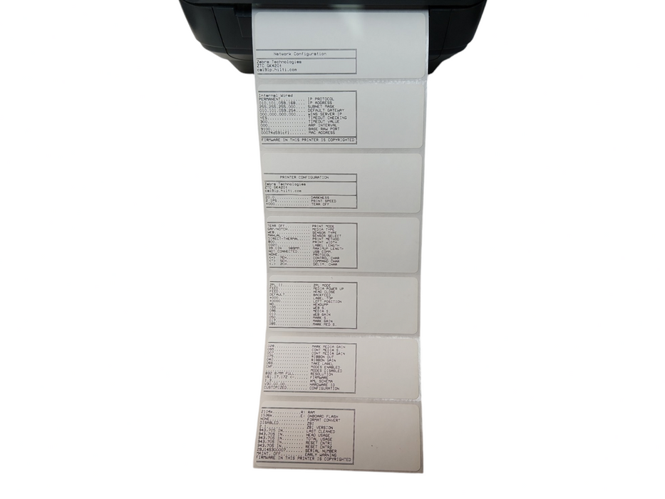 Zebra GK420t Thermal Label Printer, GK42-102210-000 w/ Power Adapter