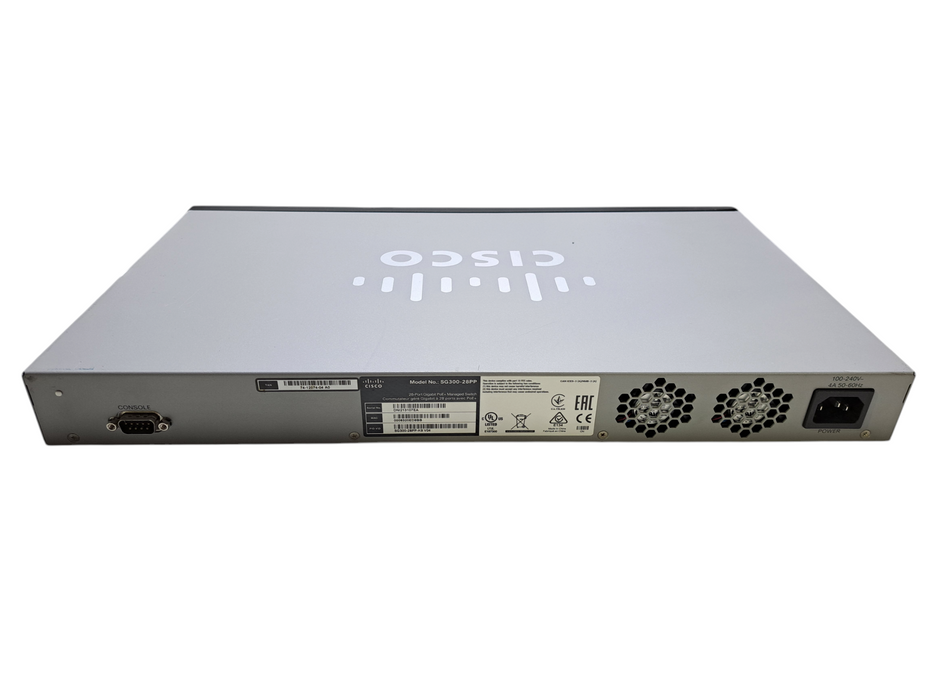 Cisco SG300-28PP-K9 V04 | 28-Port Gigabit PoE+ Managed Switch w/ 2x SFP