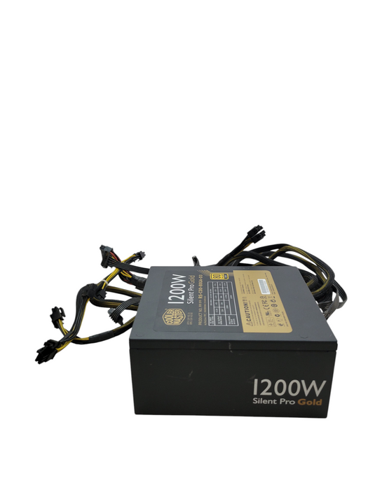 Cooler Master 1200W Silent Pro Gold RS-C00-80GA-D3 Semi-Modular Desktop PSU %