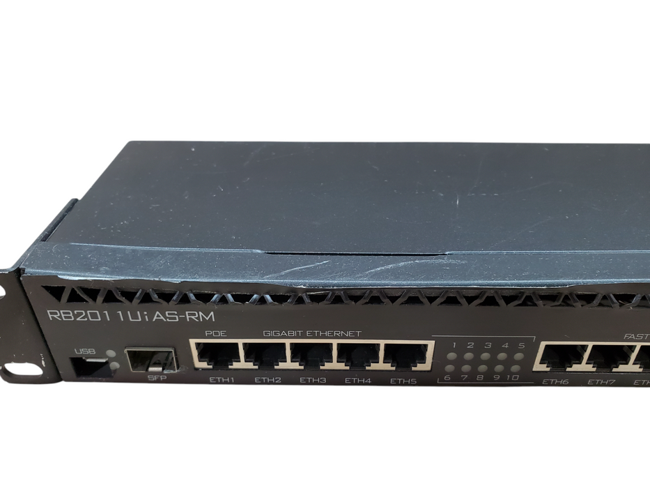MikroTik RB2011UiAS-RM Routerboard Gigabit Router