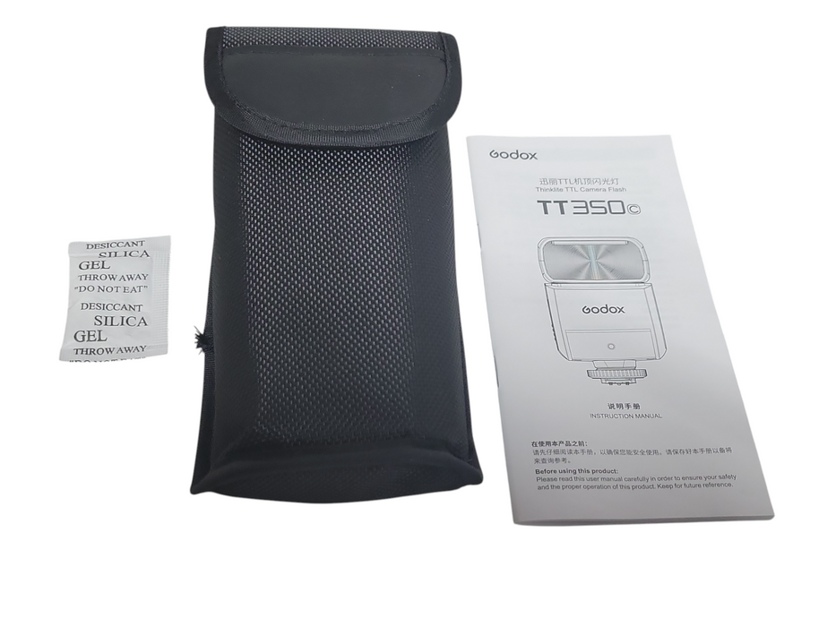 Godox TT350c Thinklite TTL Camera Flash, Powers on, READ _