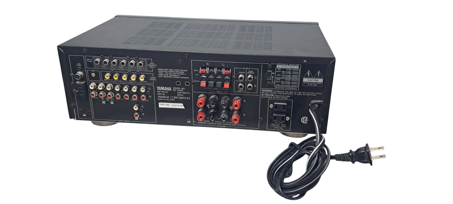 YAMAHA Natural Sound RX-V493 AV Stereo Receiver 220 Watts