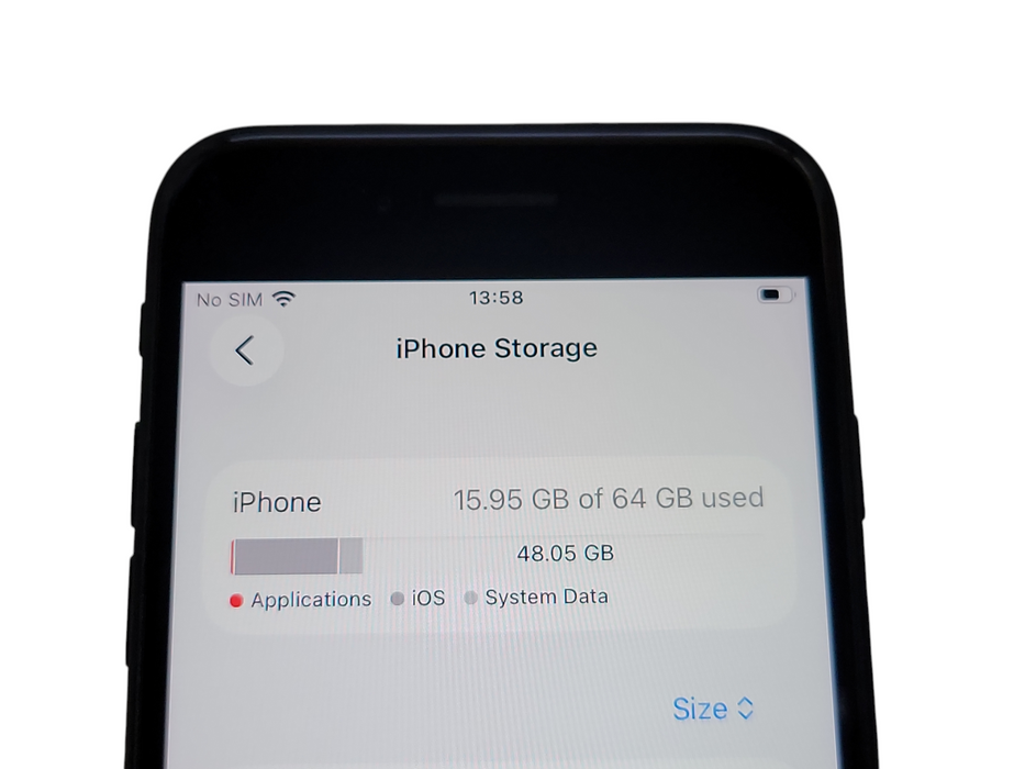 Apple iPhone SE 2 - 64GB - Space Gray [A2275] (