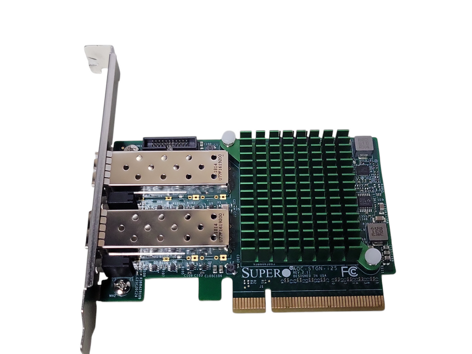 SuperMicro AOC-STGN-I2S 2-Port 10G SFP+ Network Adapter Card, FH bracket _